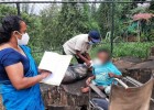 NPC supplied dry rations, spray machines, wash basins and PPE as part of a relief programme funded by Misereor to aid people affected by the Covid-19 pandemic