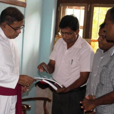 Meeting With The Bishop Of Anuradhapura
