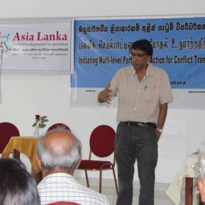 Npc Executive Director Jehan Perera Addresses Kalutara Dirc